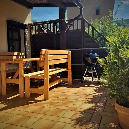 Sandstein-ferien, Kamin, 