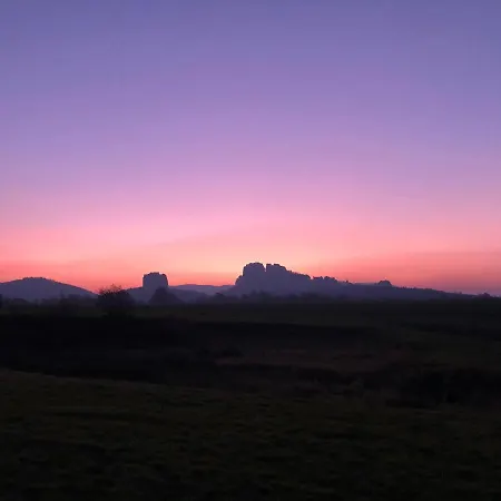 Sandstein-ferien, Kamin, 