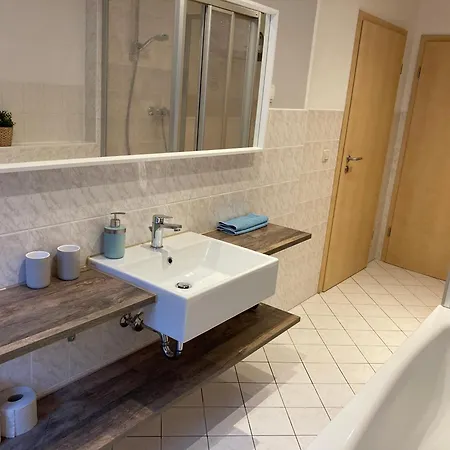 Sandstein-ferien, Kamin, 