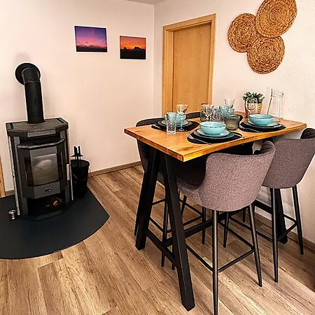Sandstein-Ferien, Kamin, Fewo 