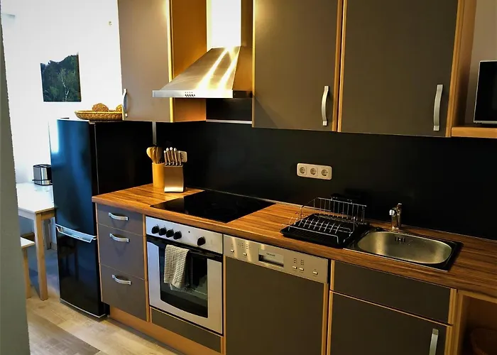 Sandstein-ferien, Kamin, 