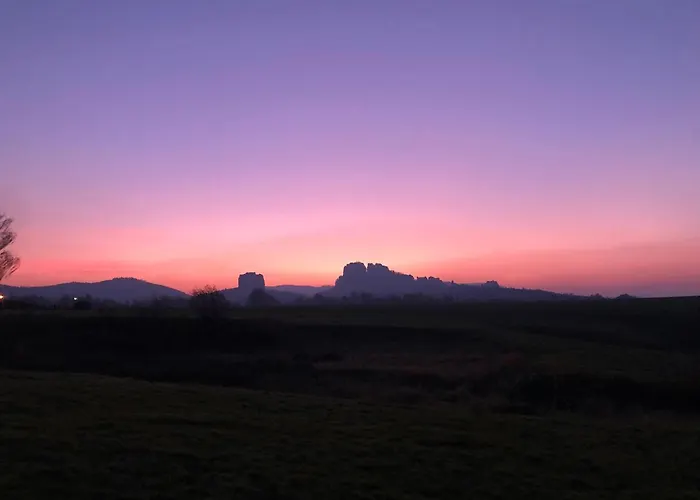 Sandstein-ferien, Kamin, 