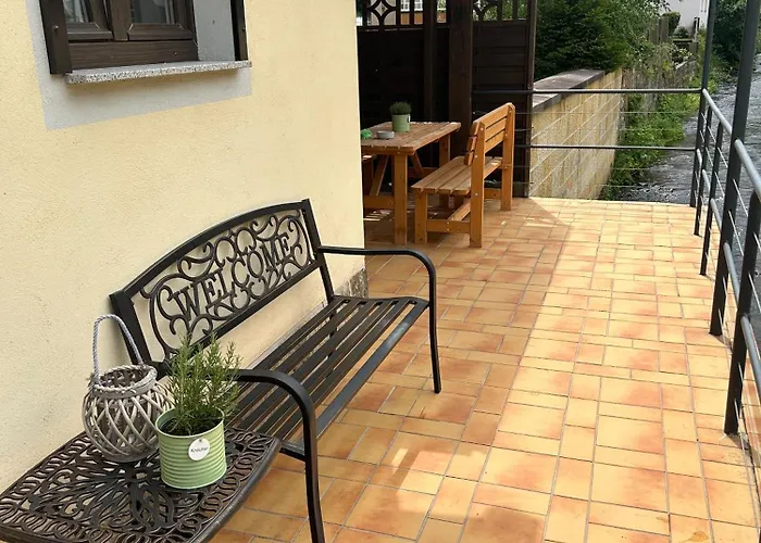 Daire Sandstein-ferien, Kamin, 